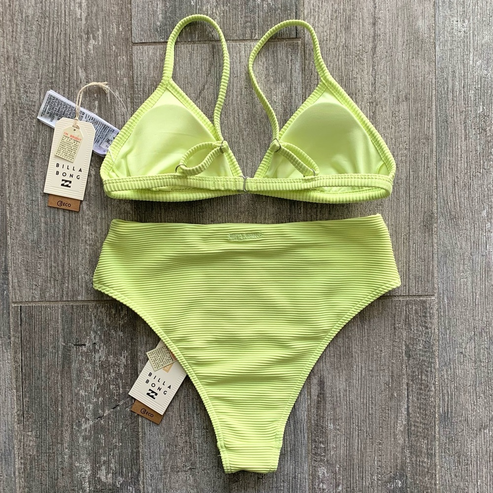 🔥🔥BILLABONG - TANLINES FIXED TRIANGLE MAUI BIKINI SET🔥🔥 - Picture 8 of 9